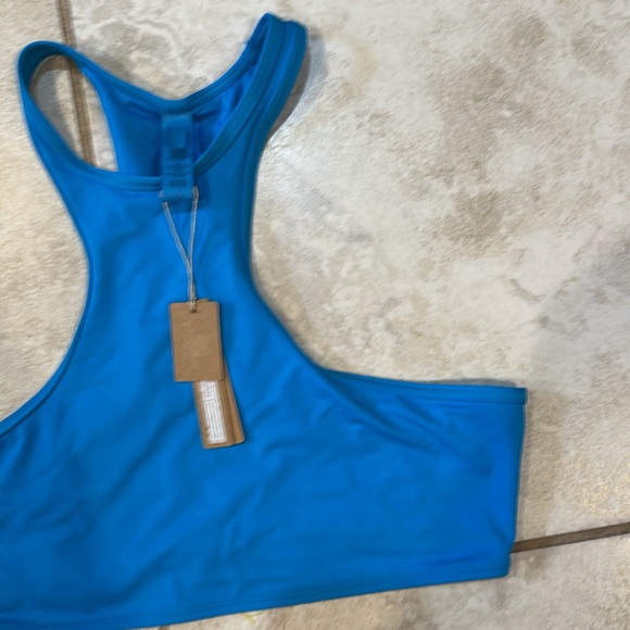 SKIMS Vibrant Blue Bikini Top - Picture 5 of 7